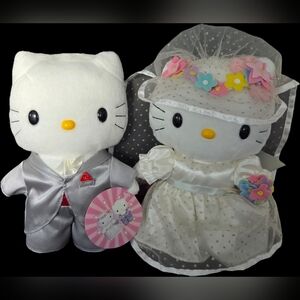 Hello Kitty & Dear Daniel Sweetheart Wedding plush set
